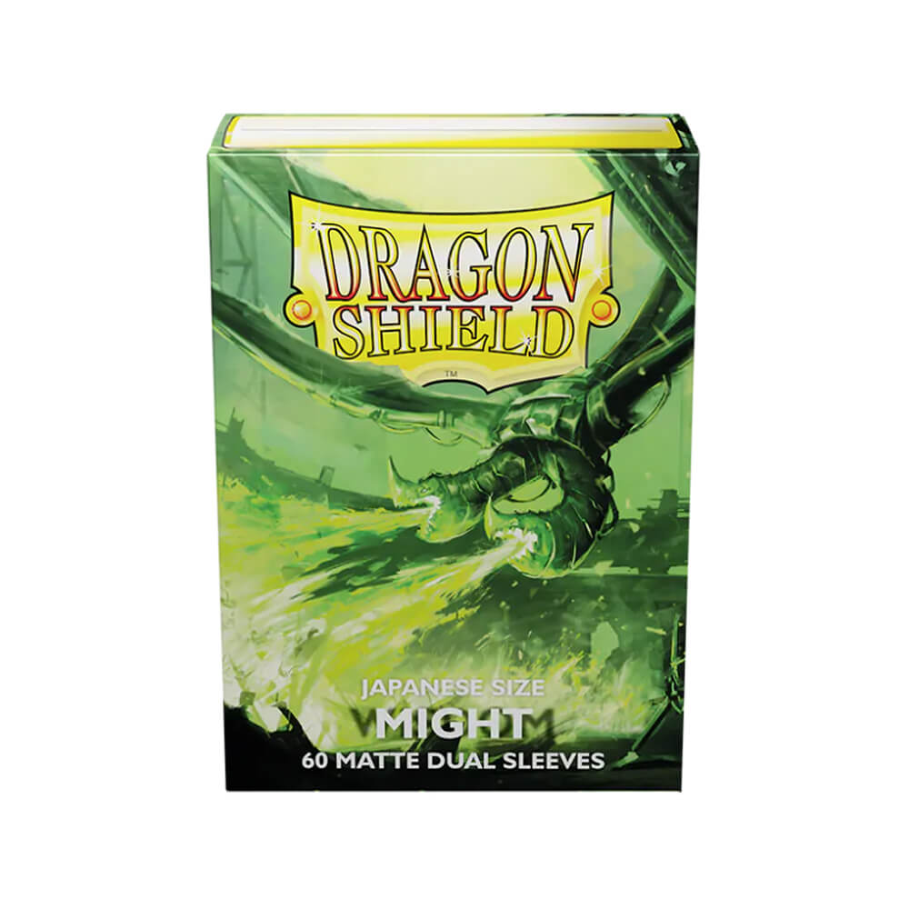 Dragon Shield - Dual Japanese Size Sleeves - Matte Might - 60ct