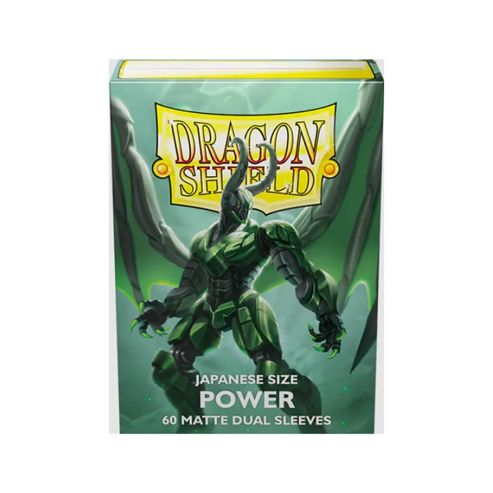 Dragon Shield - Dual Japanese Size Sleeves - Matte Power - 60ct