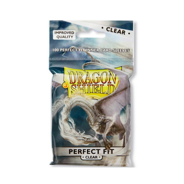 Dragon Shield - Standard Perfect Fit Sleeves Clear - 100ct