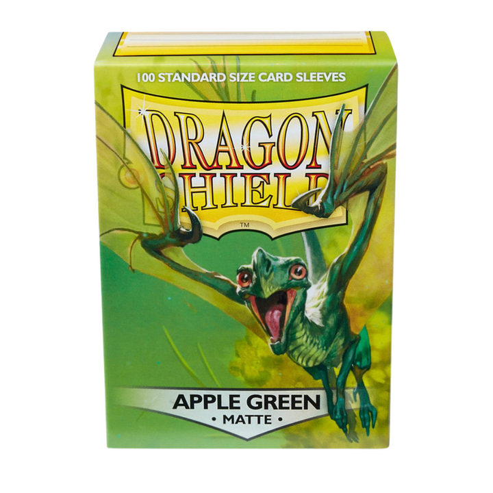 Dragon Shield - Standard Size Sleeves - Apple Green Matte - 100ct