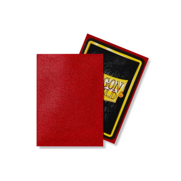 Dragon Shield - Standard Size Sleeves - Ruby Matte - 100ct
