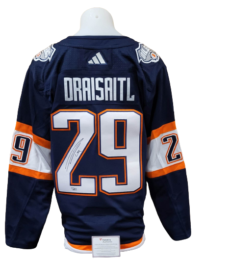 Chandail Officiel Autographié Adidas - Leon Draisaitl RR 2.0