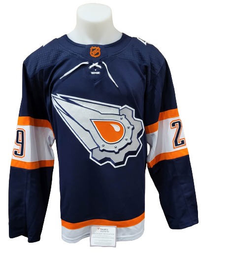 Chandail Officiel Autographié Adidas - Leon Draisaitl RR 2.0