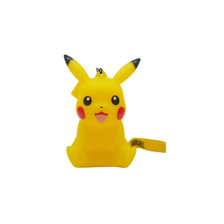 Pokémon Figurine Lumineuse Pikachu Assis Avec Dragonne