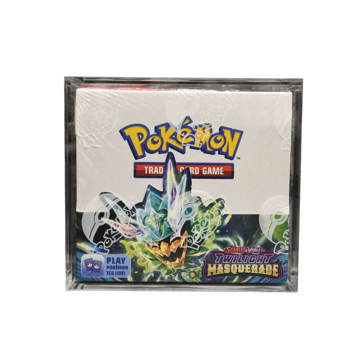 Protecteur Acrylique Transparent Avec Couvercle Coulissant - Evoretro - Pour Booster Box