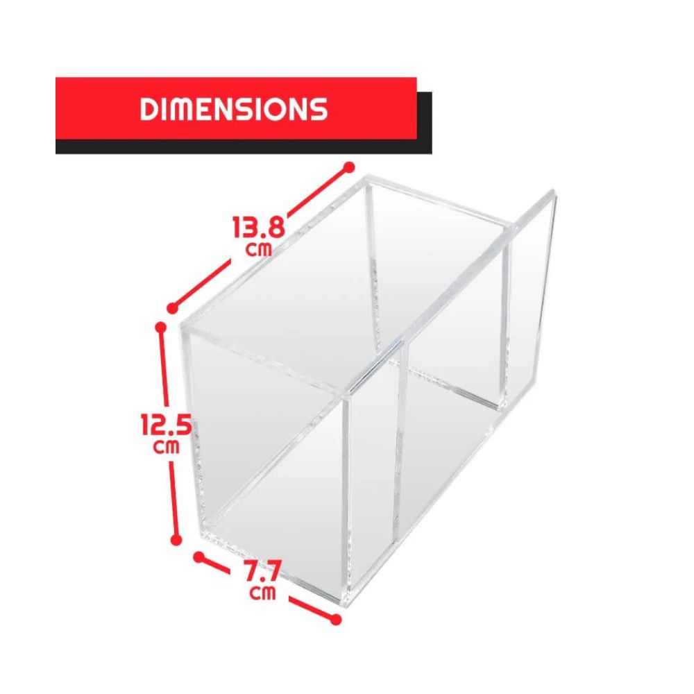 Protecteur Acrylique Transparent Avec Couvercle Coulissant - Evoretro - Pour Booster Box