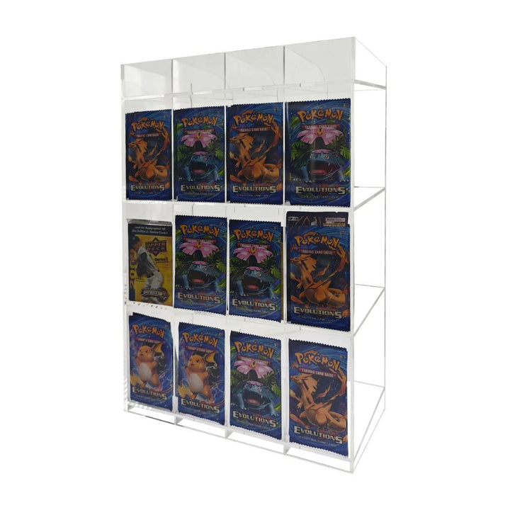 Présentoir Evoretro En Acrylique Pour Paquet - 12 Emplacements