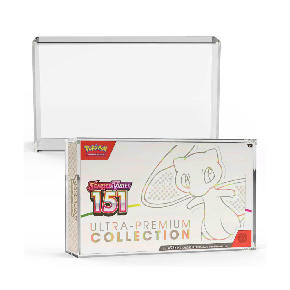 Protecteur Acrylique Transparent Avec Couvercle Magnétique - Evoretro - pour boîte Ultra-Premium