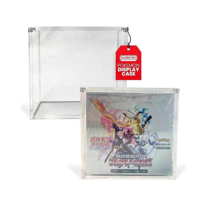 Protecteur Acrylique Transparent - Evoretro - Pour Japanese Booster Box