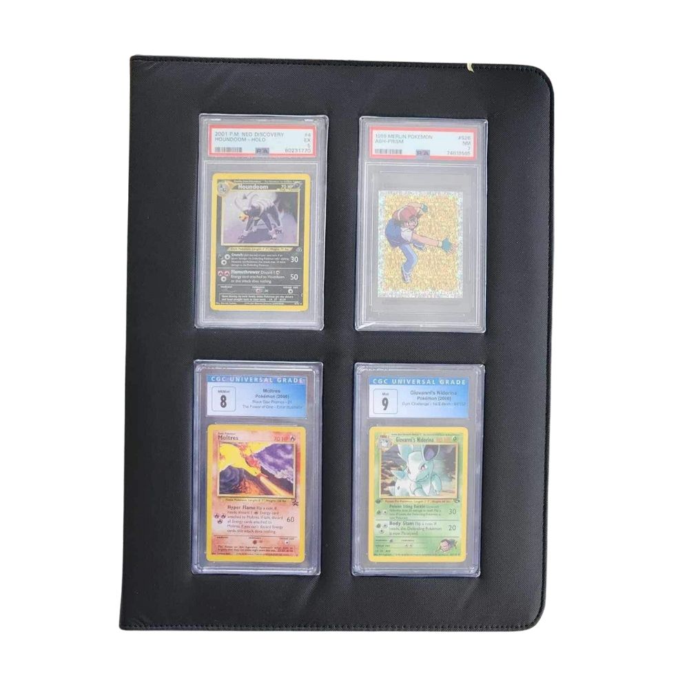 Binder Evoretro For Slab & One Touch For 36 Cards - Black