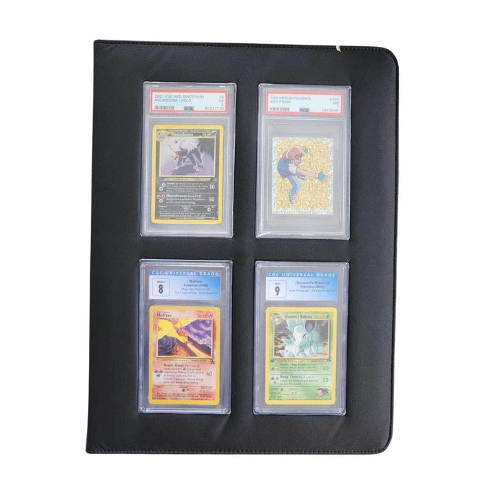 Binder Evoretro For Slab & One Touch For 36 Cards - Black