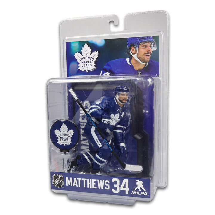 Figurine de 7 po de la LNH - Auston Matthews (Toronto Maple Leafs)