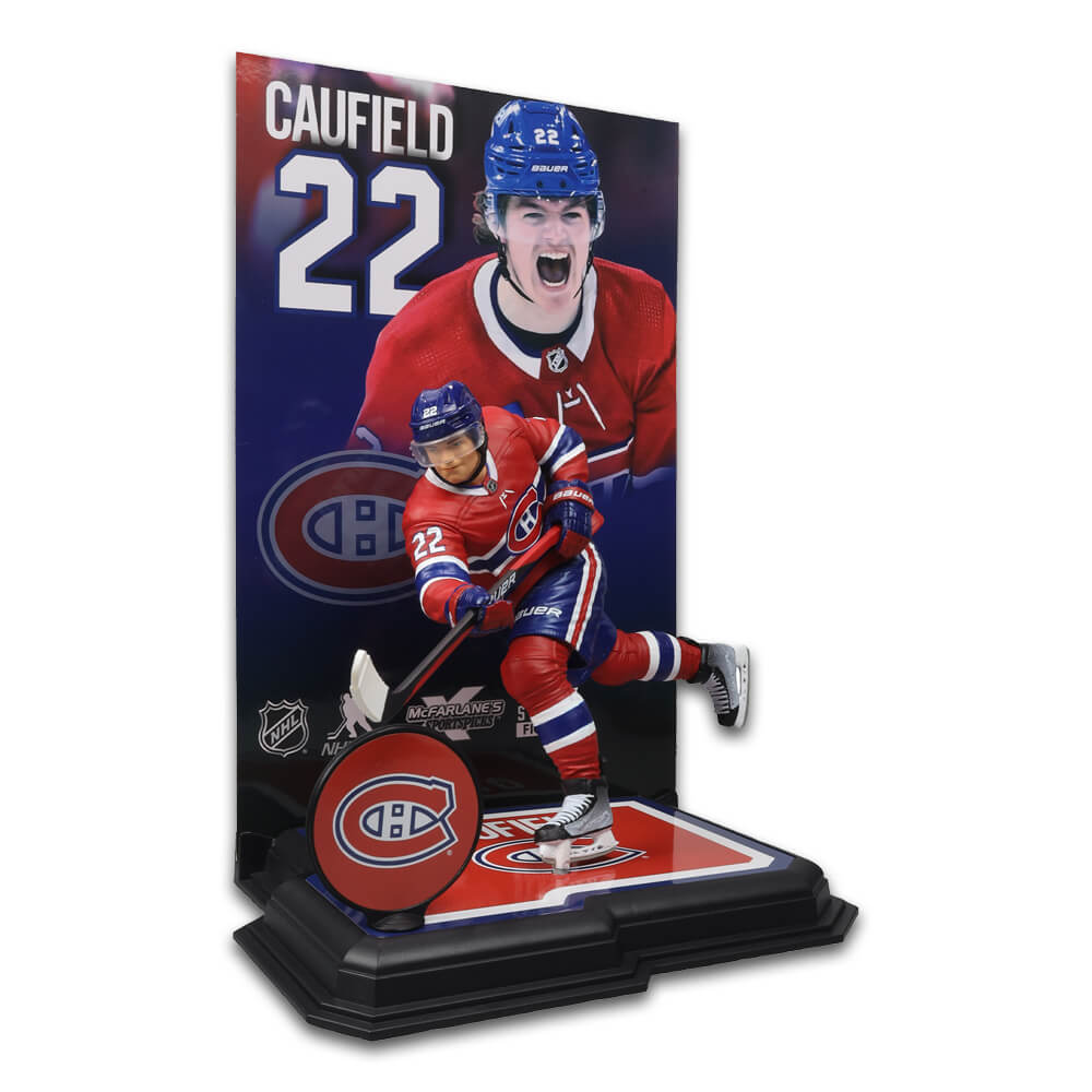 Figurine de 7 po de la LNH - Cole Caufield (Montreal Canadiens)