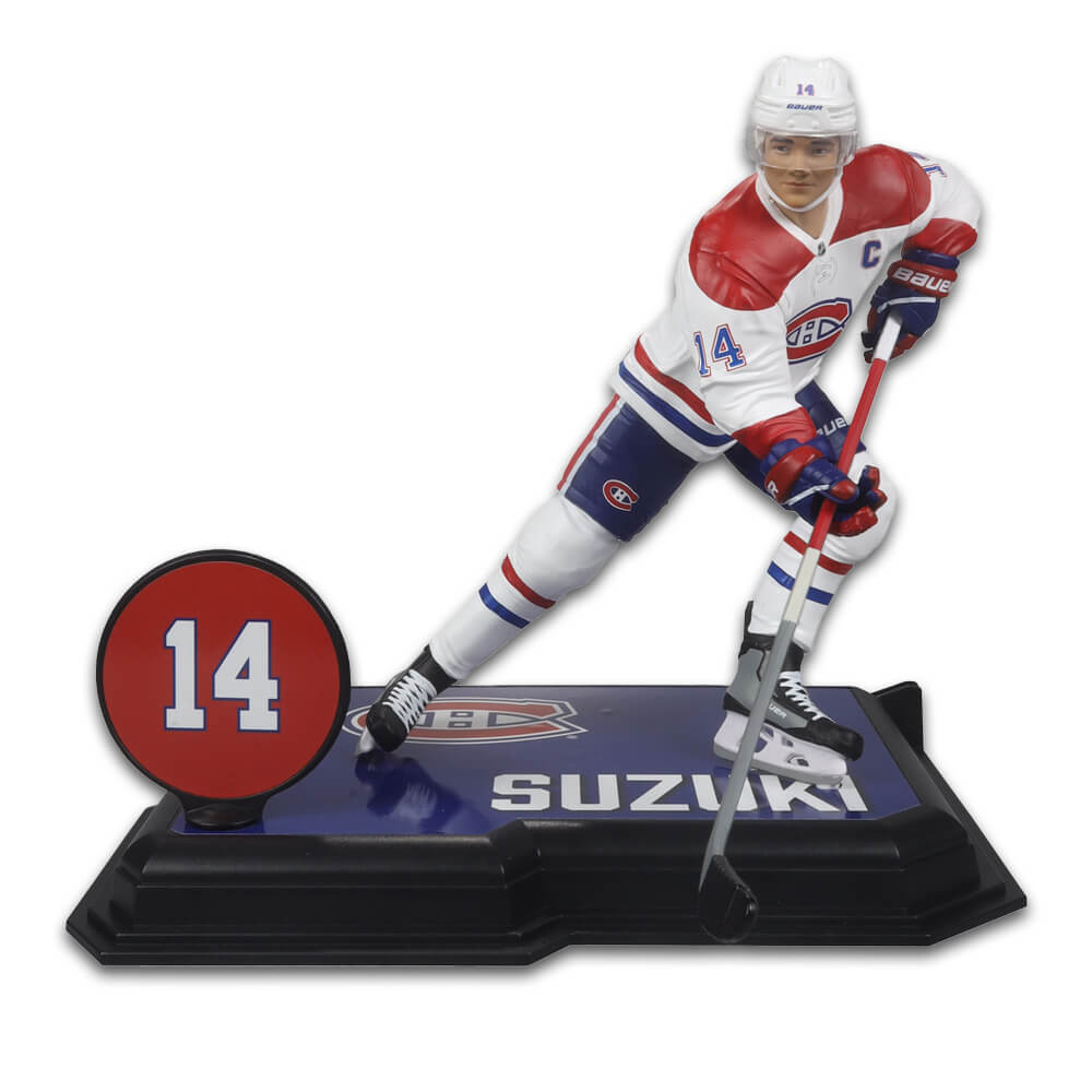 NHL 7" Figure - Nick Suzuki (Montreal Canadiens) Platinum Edition