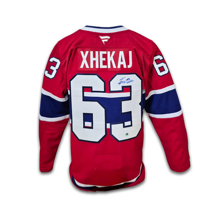 Séance de signature – Florian Xhekaj - Jersey du Canadien de Montréal
