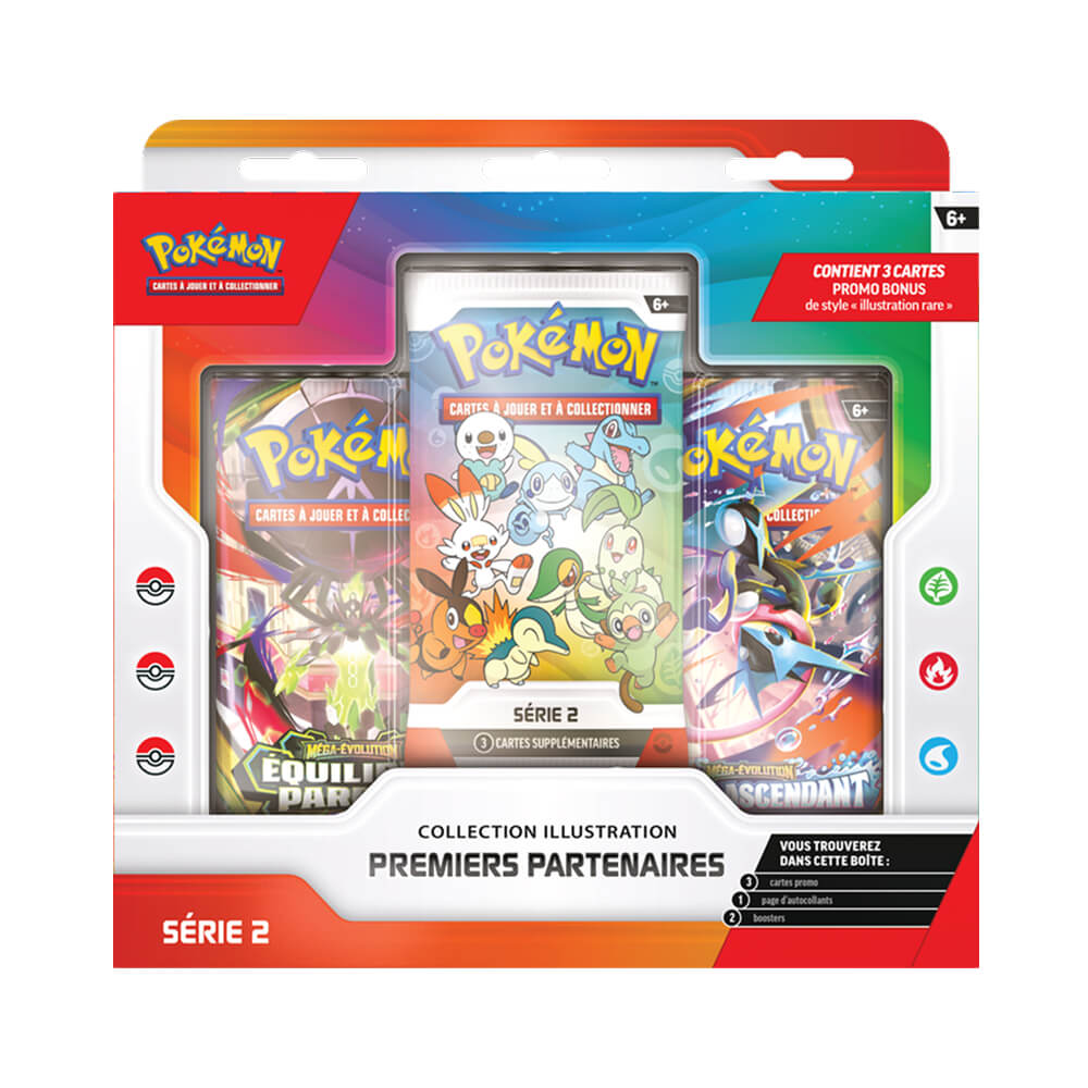 (Français) Pokémon Collection Illustration Premiers Partenaires Série 2