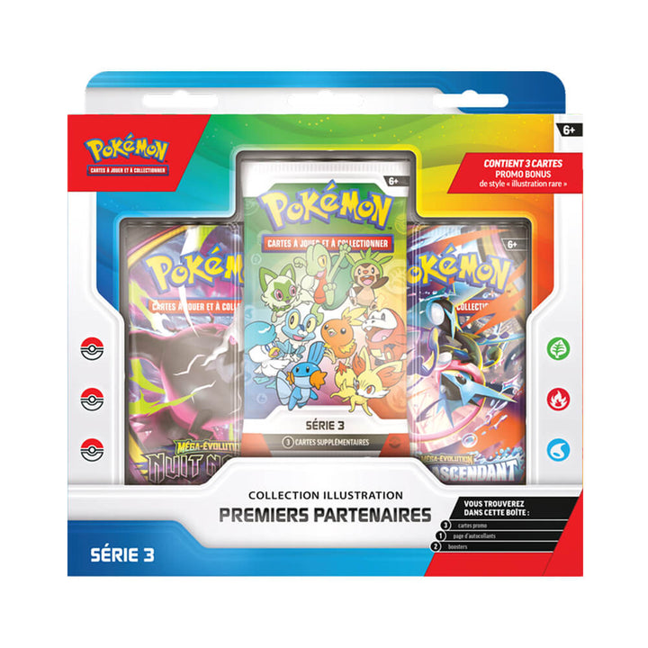 (Français) Pokémon Collection Illustration Premiers Partenaires Série 3