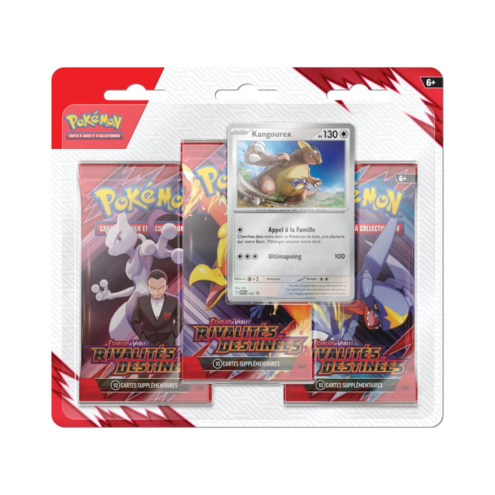 (Français) Pokémon Écarlate Et Violet Rivalités Destinées Tripack
