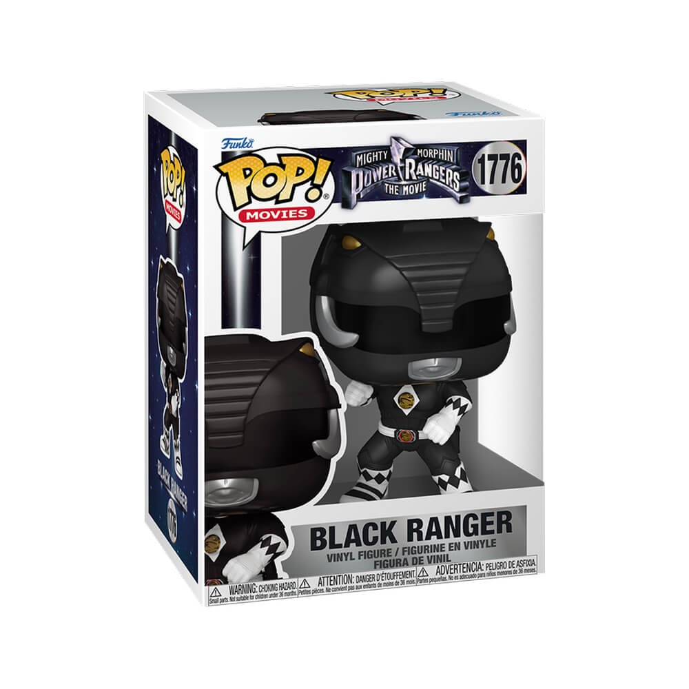 Funko POP Movies - Mighty Morphin Power Rangers The Movie - Black Ranger #1776