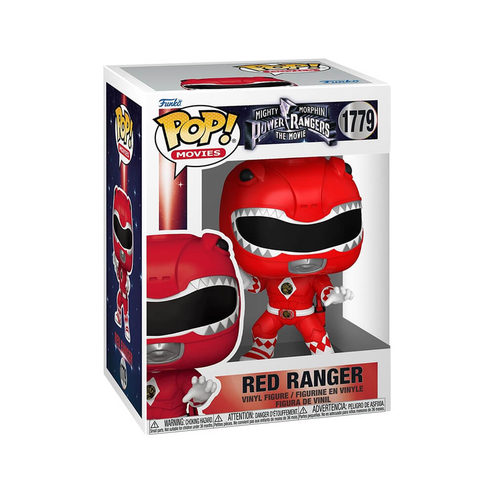 Funko POP Movies - Mighty Morphin Power Rangers The Movie - Red Ranger #1779