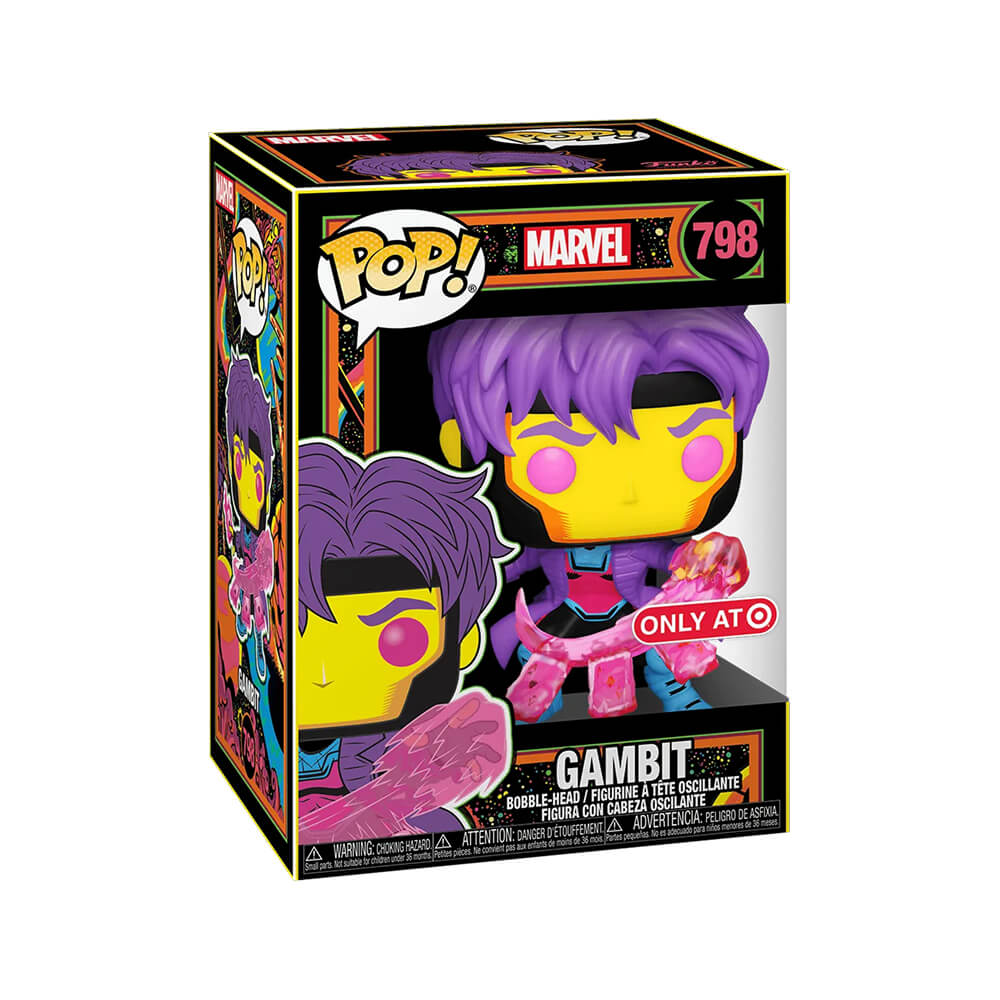 Funko POP - Marvel - Gambit Blacklight #798