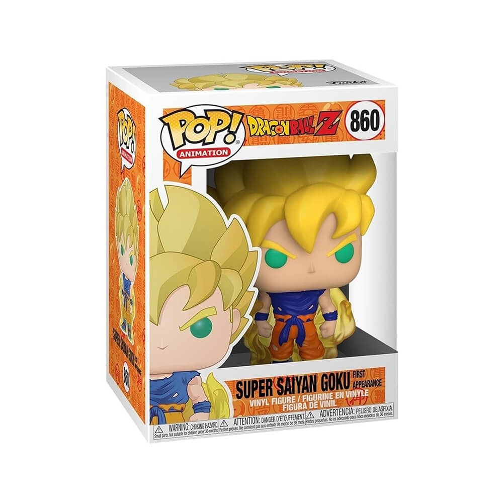 Funko POP Animation - Dragon Ball Z - Super Saiyan Goku First Appearance #860
