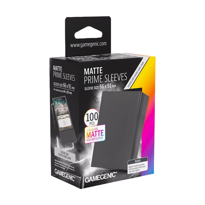 GameGenic - Matte Prime Sleeves - 100ct