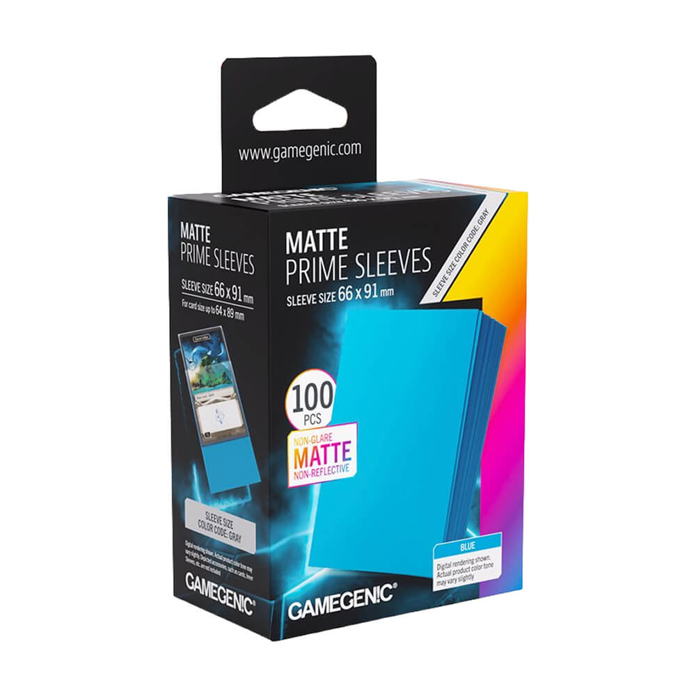 GameGenic - Matte Prime Sleeves - 100ct