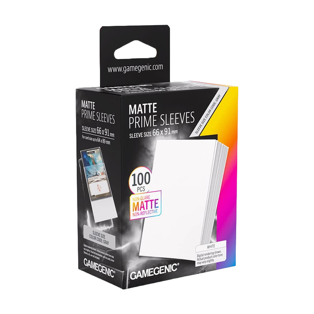 GameGenic - Matte Prime Sleeves - 100ct