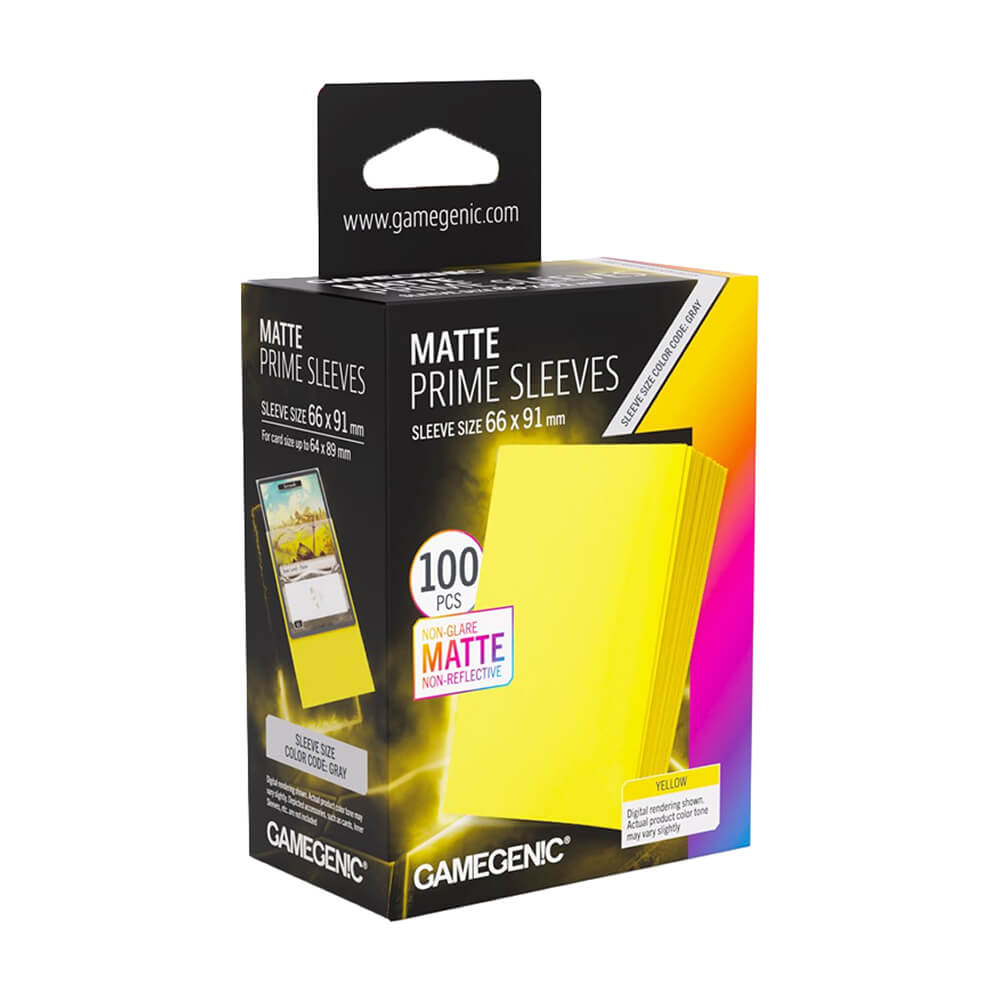 GameGenic - Matte Prime Sleeves - 100ct