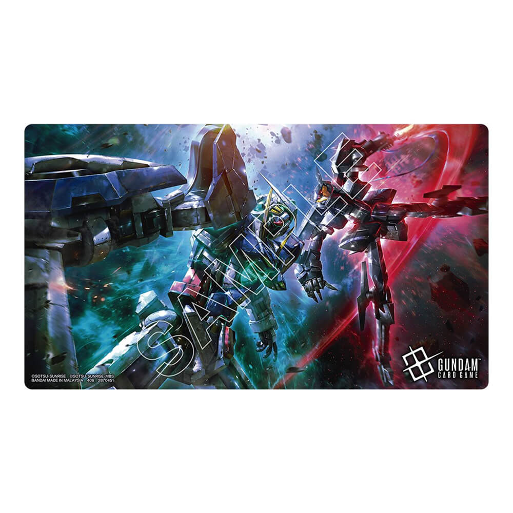 Gundam CG - Official Playmat & Card Set - Mobile Suit Gundam 00