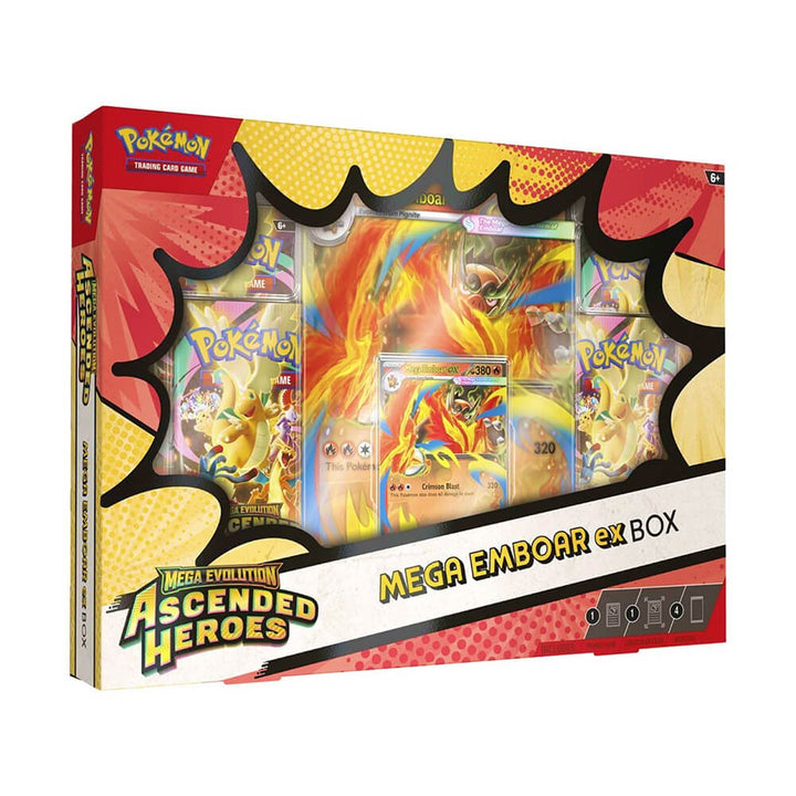 Pokémon - Mega Evolution Ascended Heroes - Mega Emboar Ex Box