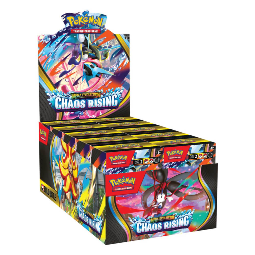 Chaos Rising Boxc Pokémon - Mega Evolution Chaos Rising - Build & Battle Box
