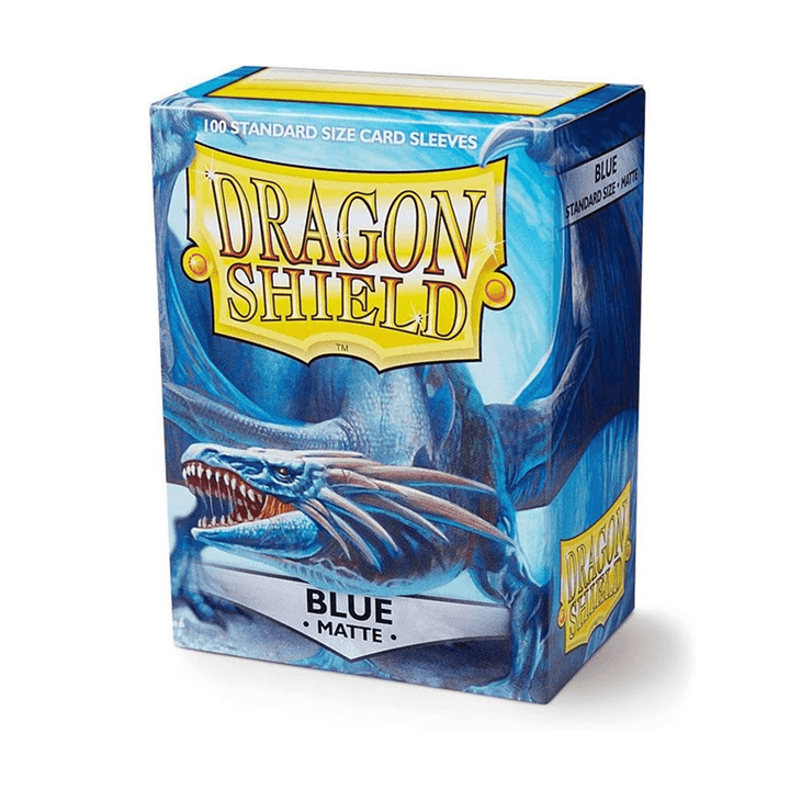 Dragon Shield - Standard Size Sleeves - Blue Matte - 100ct