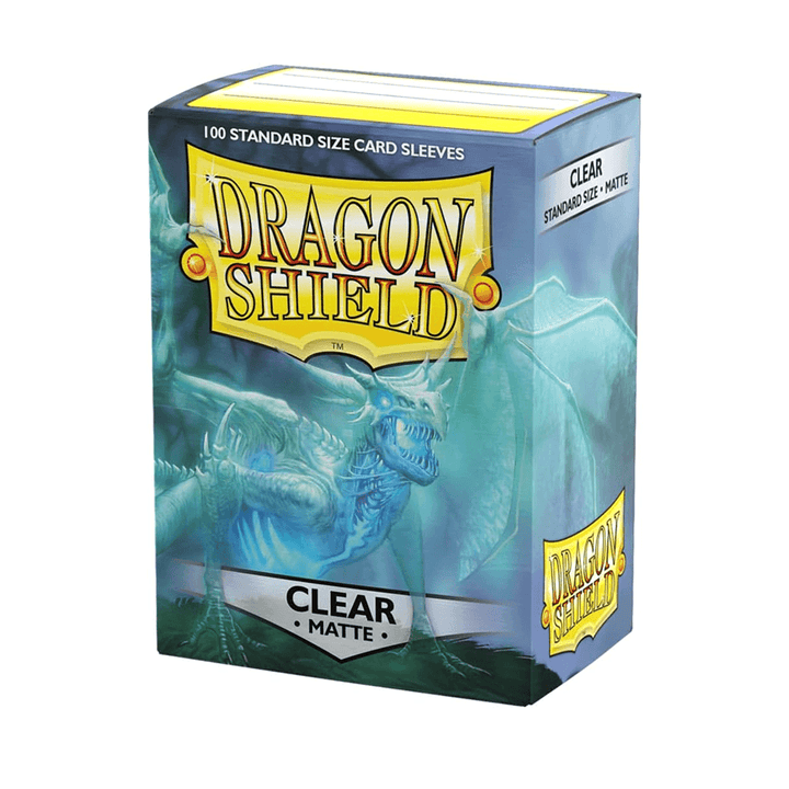 Dragon Shield - Standard Size Sleeves - Clear Matte - 100ct