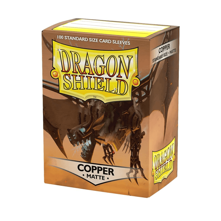 Dragon Shield - Standard Size Sleeves - Copper Matte - 100ct