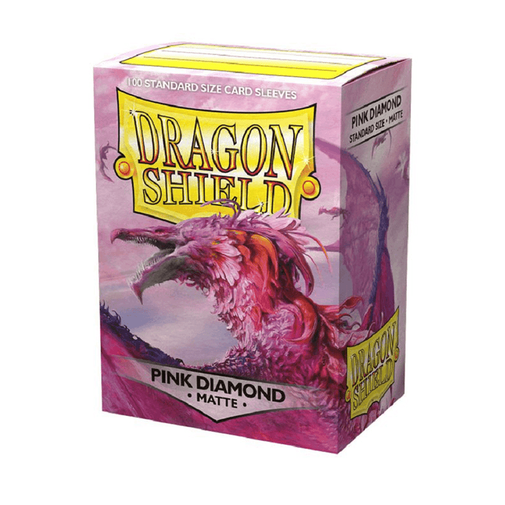 Dragon Shield - Standard Size Sleeves - Pink Diamond Matte - 100ct