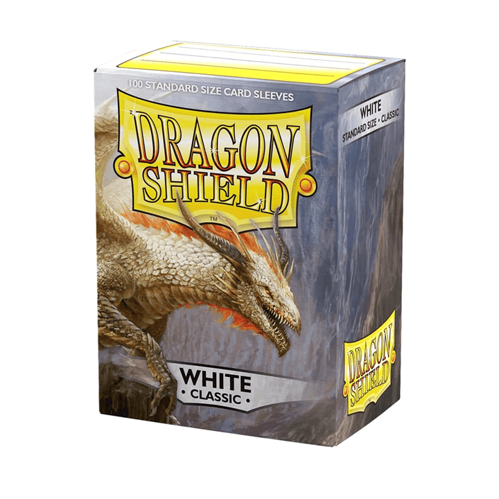 Dragon Shield - Standard Size Sleeves - White Classic - 100ct
