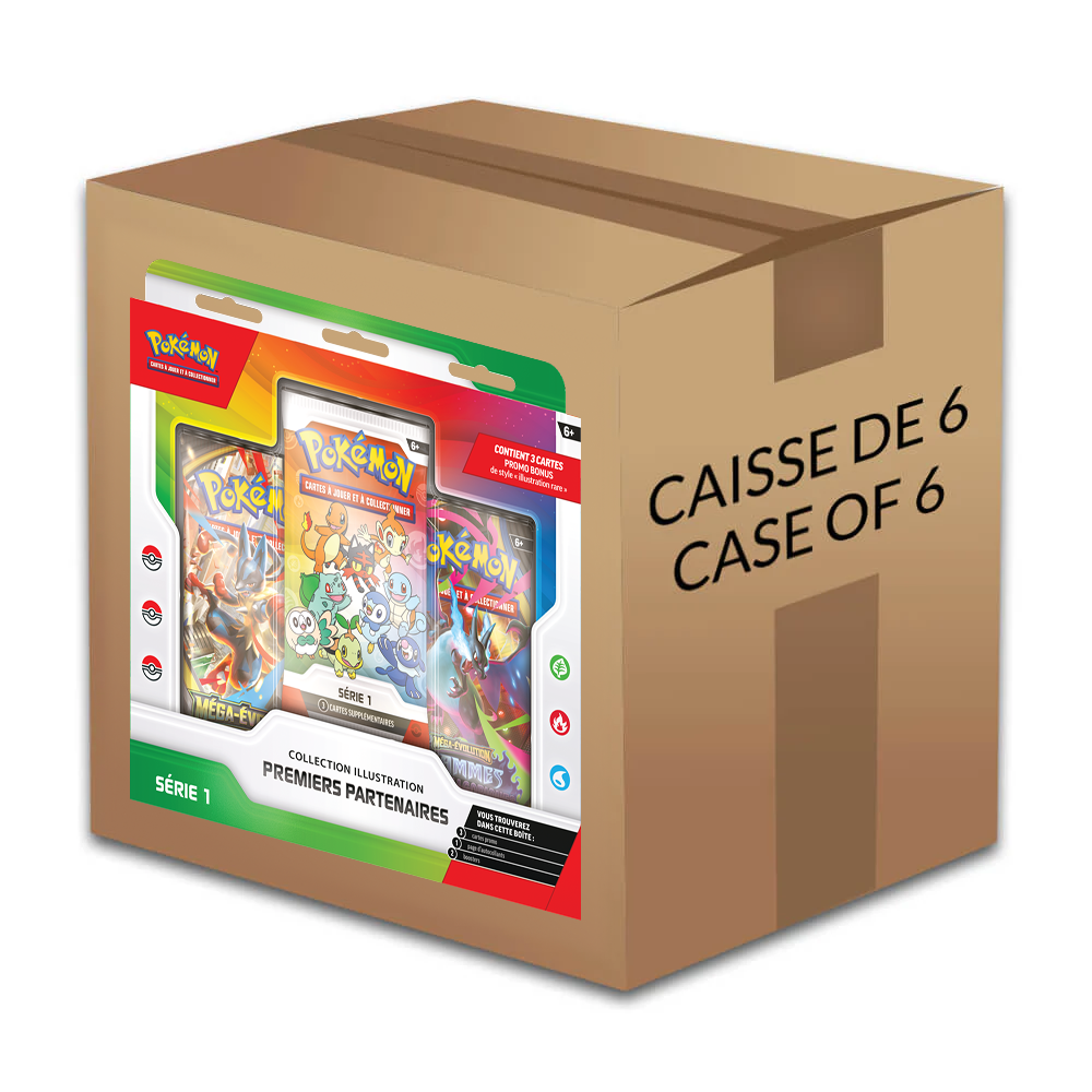 (French) Pokémon - Collection Illustration Premiers Partenaires - Série 1