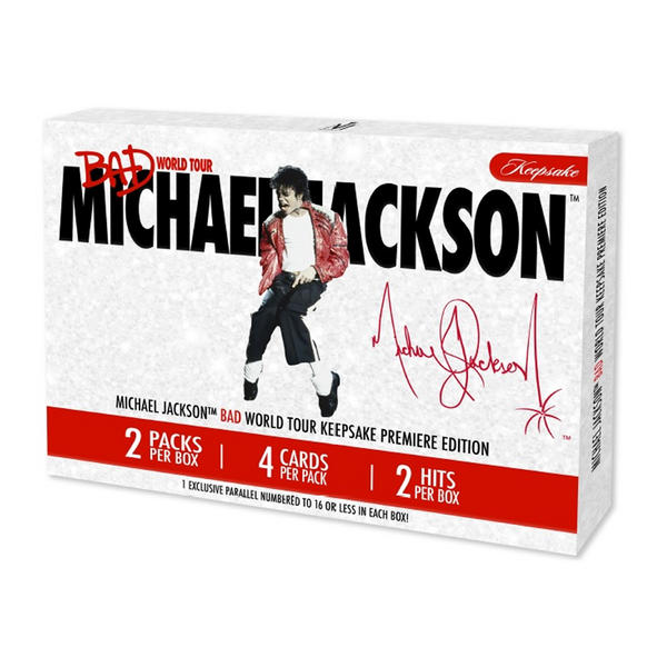 KEEPSAKE - MICHAEL JACKSON BAD WORLD TOUR - Breaker Case