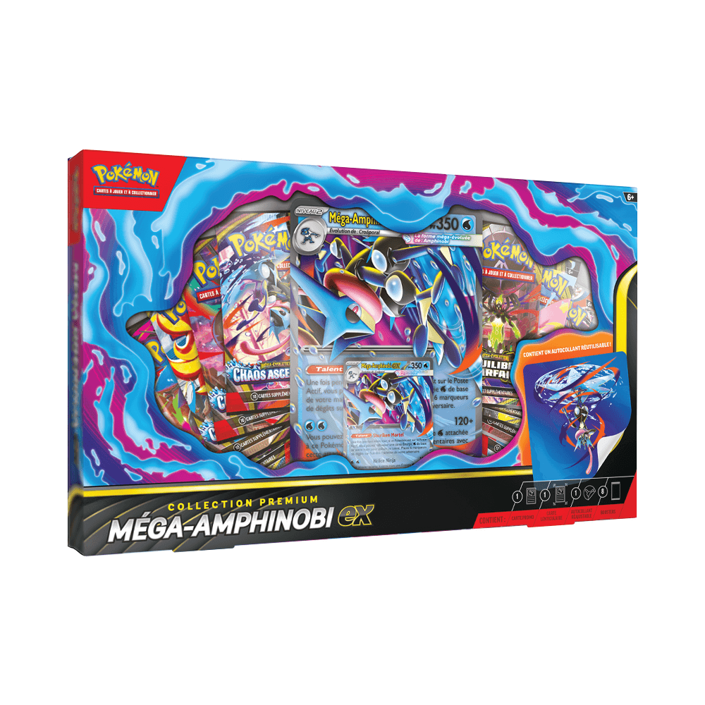 (Français) Pokémon - Coffret Collection Premium Méga Amphinobi Ex