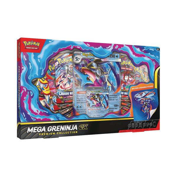 クライナー DIE BOX Pokémon Mega Greninja Ex Premium Collection Box