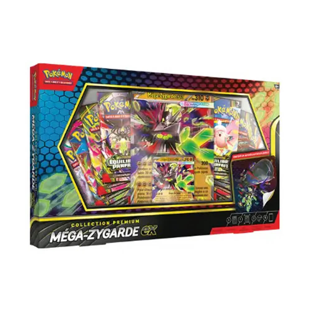 (Français) Pokémon Méga Zygarde Ex Boîte Collection Premium