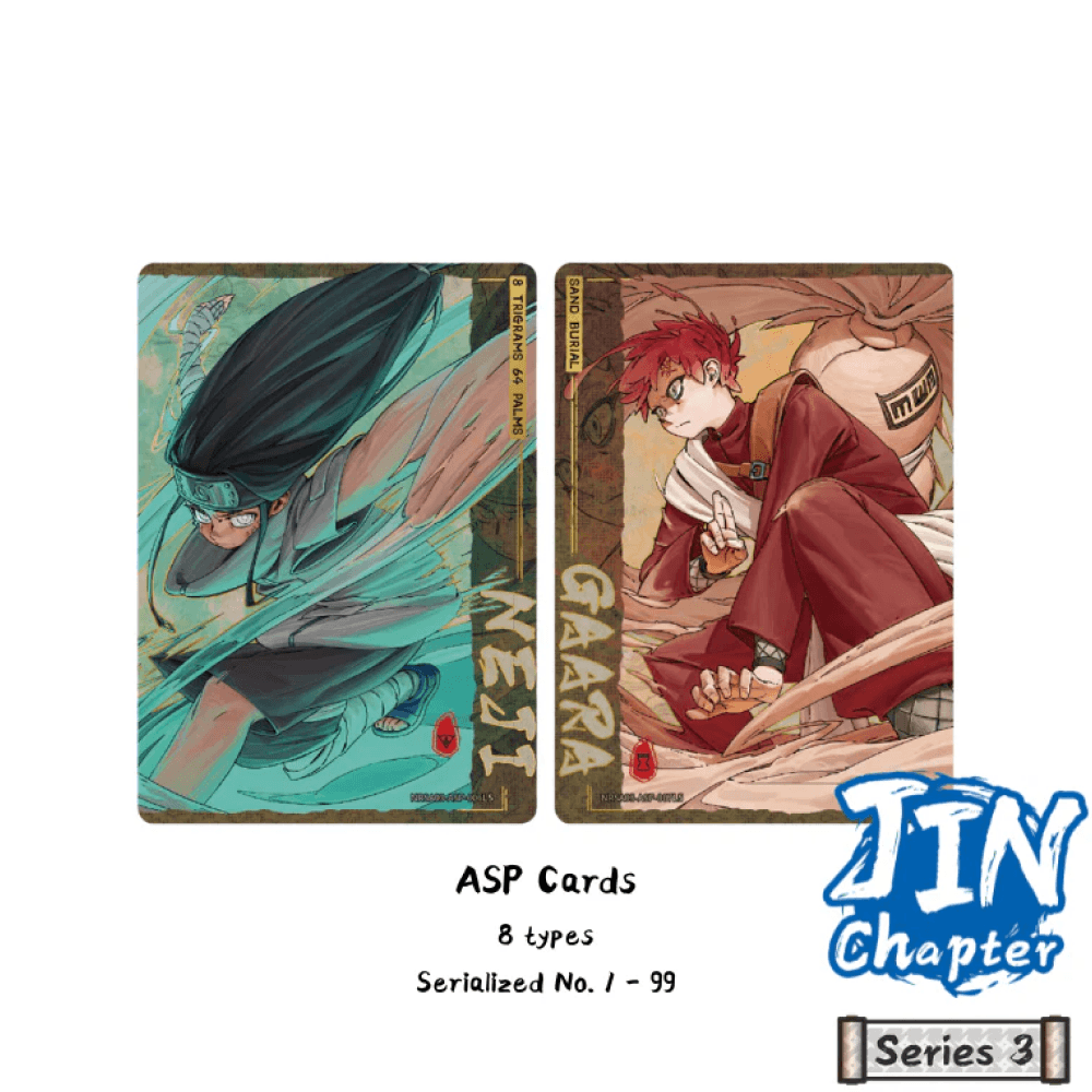 Naruto - SMRITI Collectible Cards - Chapter Jin Series 3