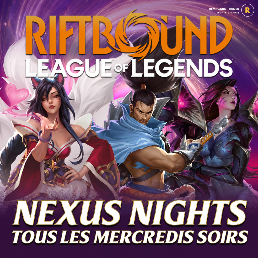Événement Riftbound Nexus Nights - Tous les Mercredis
