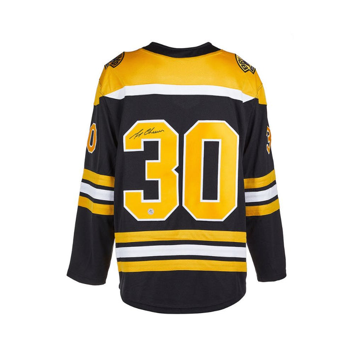 Chandail Officiel Autographié Fanatics - Gerry Cheevers