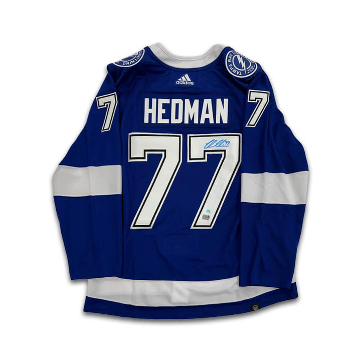 Official Autographed Adidas Jersey - Victor Hedman