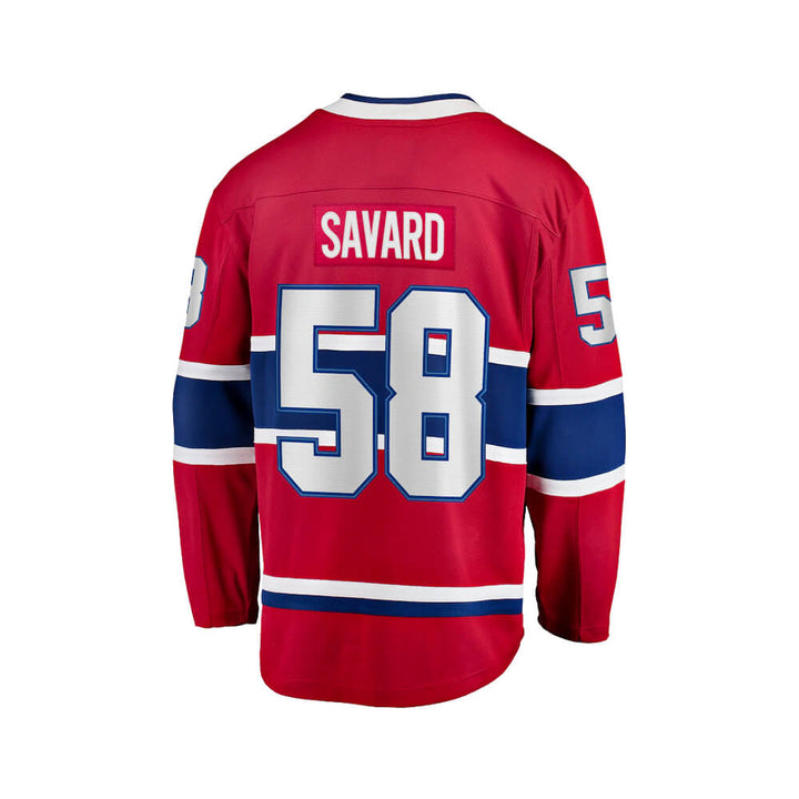 Pre-order David Savard Autographed Official Jersey - Canadiens Fanatics Breakaway
