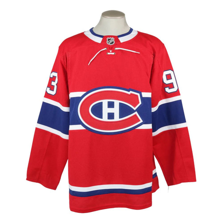 Chandail Officiel Autographié Fanatics - Ivan Demidov (Rouge)