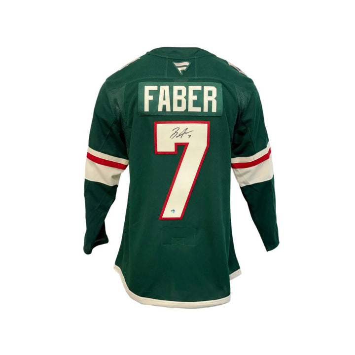 Chandail Officiel Autographié Fanatics - Brock Faber